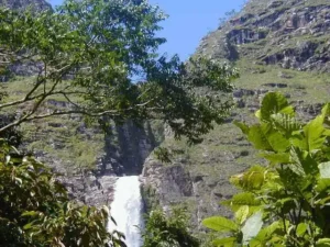 Cachoeira Casca D'Anta de 186m do Rio São Francisco na Serra da Canastra