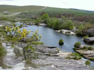 Cachoeira Casca D'Anta de 186m do Rio São Francisco na Serra da Canastra