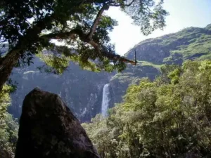 Cachoeira Casca D'Anta de 186m do Rio São Francisco na Serra da Canastra