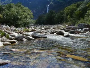 Cachoeira Casca D'Anta de 186m do Rio São Francisco na Serra da Canastra