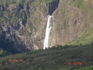 Cachoeira Casca D'Anta de 186m do Rio São Francisco na Serra da Canastra