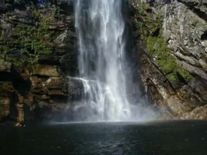 Cachoeira Casca D'Anta de 186m do Rio São Francisco na Serra da Canastra