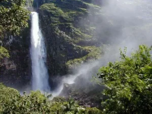 Cachoeira Casca D'Anta de 186m do Rio São Francisco na Serra da Canastra